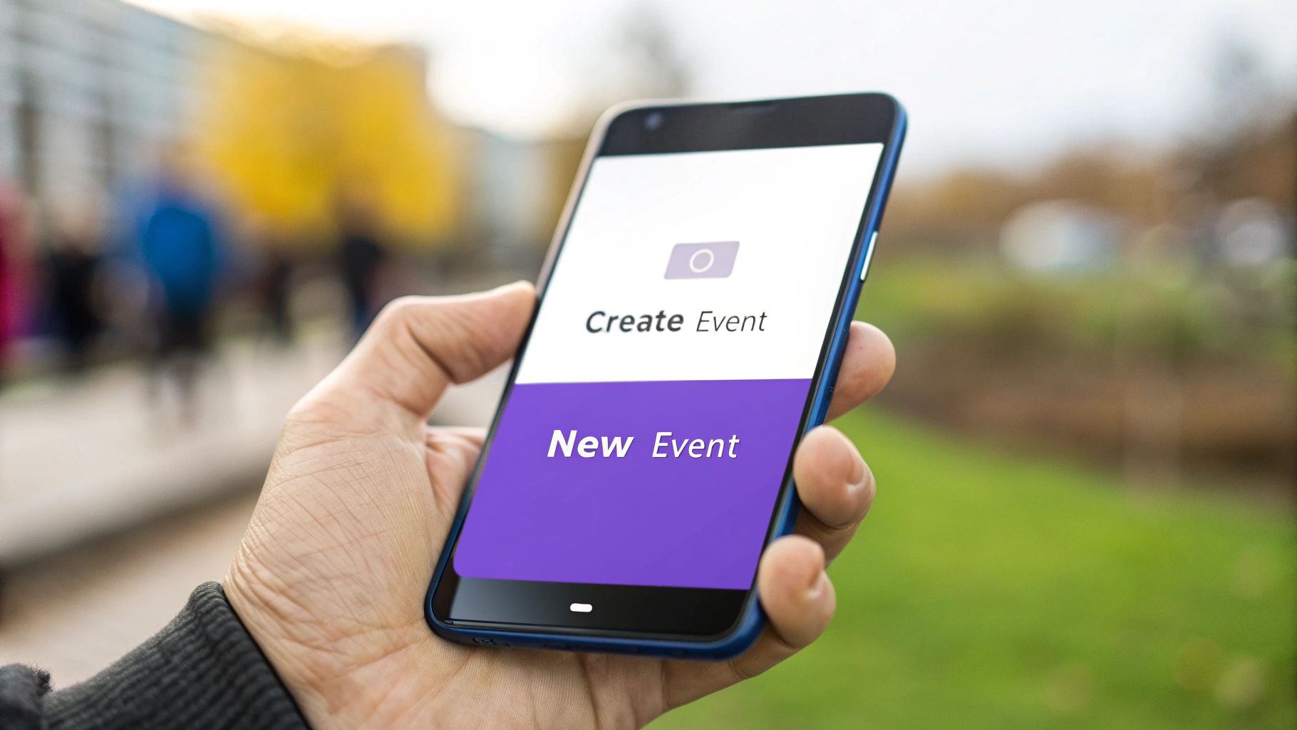 Eine Person konfiguriert Einstellungen in einem Desktop Google Calendar