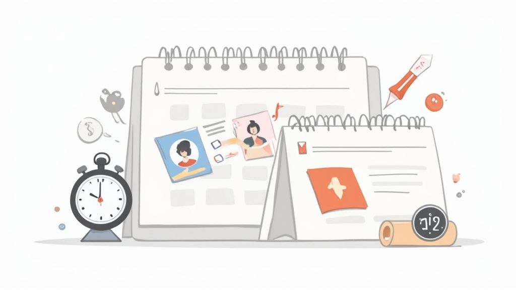 Eine Person, die mit einem frustrierten Ausdruck auf einen Computerbildschirm schaut und ein Import-Problem löst.