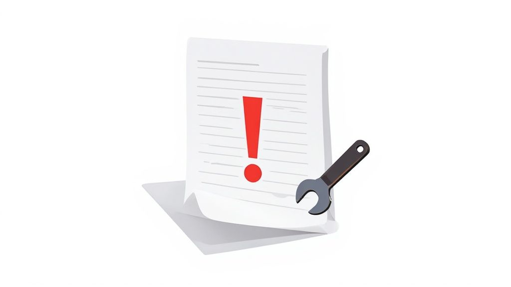 A person working on a laptop with a calendar on the screen, indicating troubleshooting and organization.